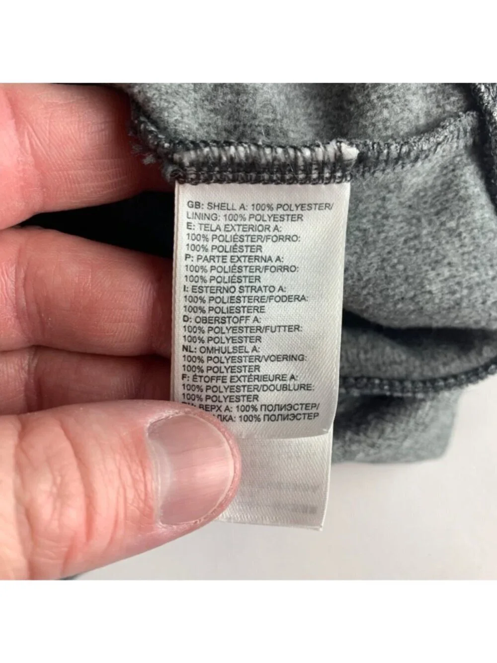 The North Face Gray Athletic Pullover Hoodie Mens Large